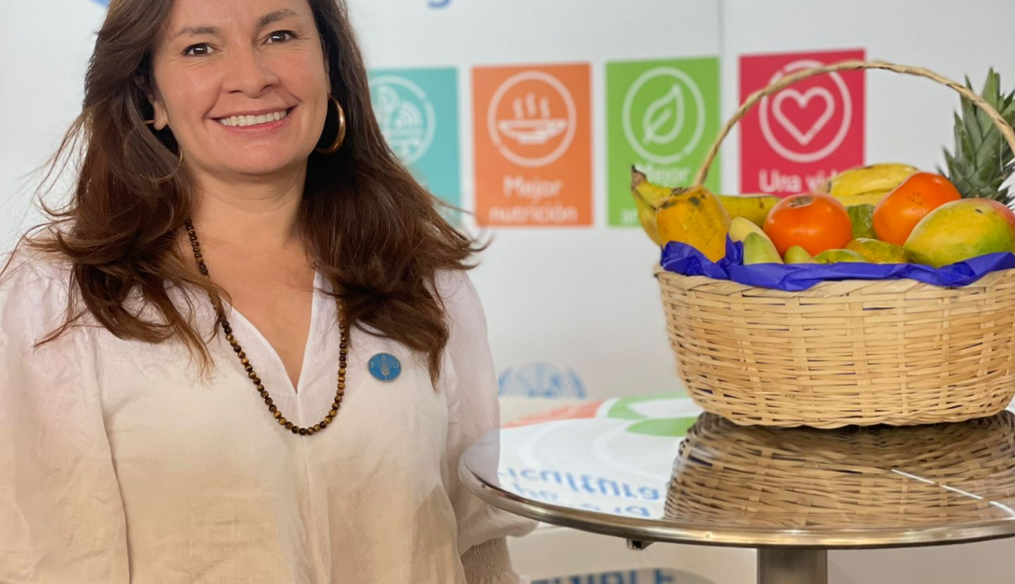 Michela Espinosa, especialista senior del Área de Alimentación y Lucha contra la Malnutrición de la FAO Colombia